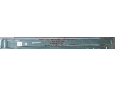 Лист 6х4 №01 передней рессоры усиленный 16мм HOWO (ХОВО) WG910052002/1 фото 1 Волгоград