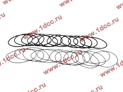 Кольцо уплотнительное гильзы цилиндра (комплект 12 тонких и 12 толстых) двигатель TD226B6G Lonking CDM (СДМ) 01153804/01153805 фото 1 Волгоград